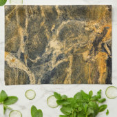 天然石型台所用タオル キッチンタオル (折り畳み)