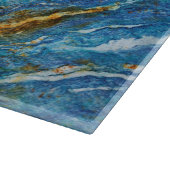 天然石模様ガラス切断板 カッティングボード (角)