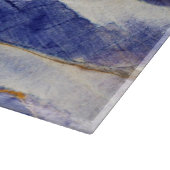 天然石模様ガラス切断板 カッティングボード (角)