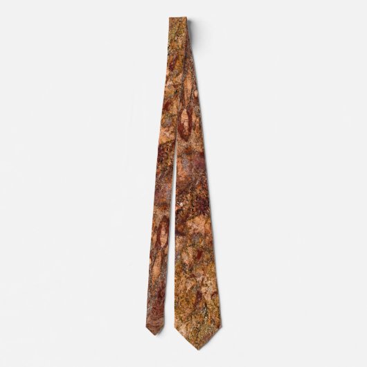 天然石模様タイ ネクタイ (裏面)