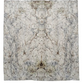 天然石模様 シャワーカーテン (正面)