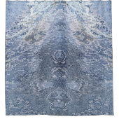 天然石模様 シャワーカーテン (正面)