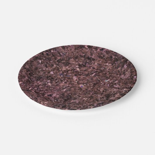 天然石模様 ペーパープレート (アングル)