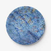 天然石模様 ペーパープレート (正面)