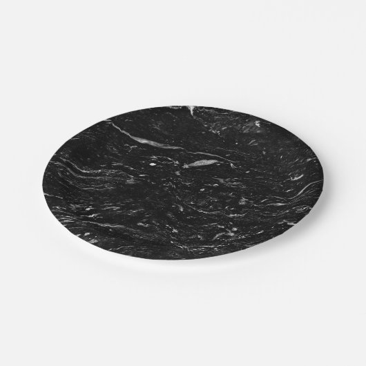 天然石模様 ペーパープレート (アングル)