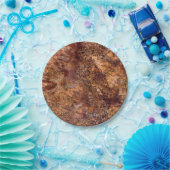 天然石模様 ペーパープレート (パーティー)