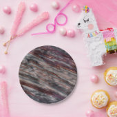 天然石模様 ペーパープレート (パーティー)