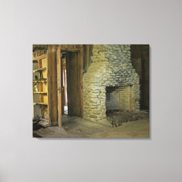 天然石炉 キャンバスプリント