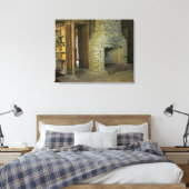 天然石炉 キャンバスプリント (インサイチュ (寝室))