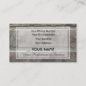 天然石鉱物れんが壁デザインブシン 名刺 (裏面)