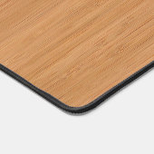 天然竹木目の外観 デスクマット (コーナー)