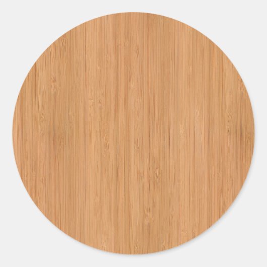 天然竹木目の外観 ラウンドシール (正面)