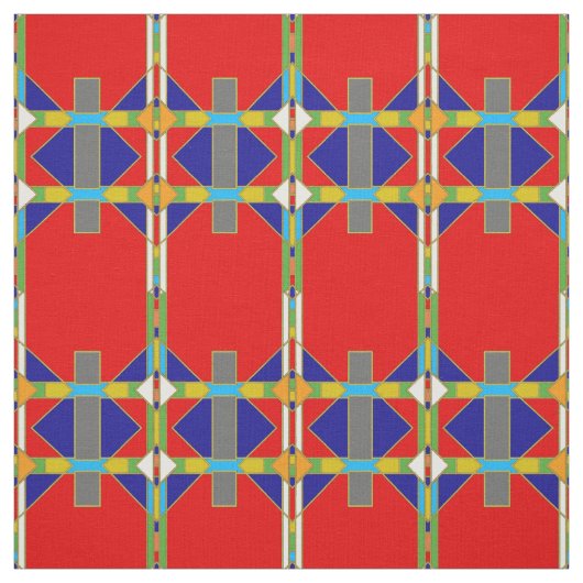 天然米国式のパターン（の模様が）あるな生地 ファブリック (見本)