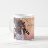 天然精神のマグ マグカップ (正面左)