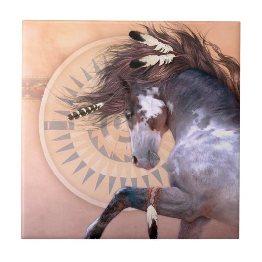 天然精神Iの芸術のタイル タイル (正面)