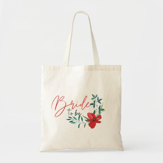 天然花柄トートバッグ トートバッグ (正面)