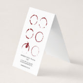 天然茶ワインの汚れ 名刺 (裏面)