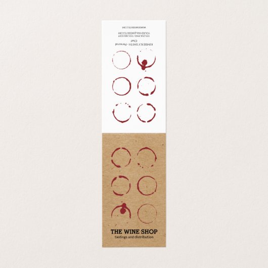 天然茶ワインの汚れ 名刺 (外部フラット)