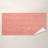 天然茶色の木の質感とシームレスな背景 バスタオル (バスタオル)