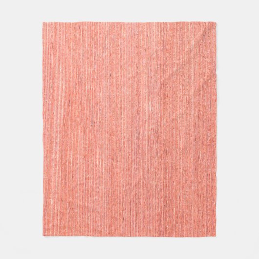 天然茶色の木の質感とシームレスな背景 フリースブランケット (正面)