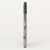 天然葉フローラウッドグリーンカッコいいイニシャル名 Case-Mate iPhoneケース (裏面/右)