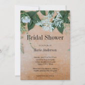 天然葉フローラシャワー招待状 (正面)