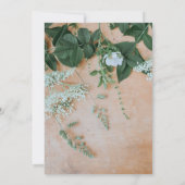 天然葉フローラシャワー招待状 (裏面)