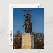 天然記念物ロバート・ザ・ブルース像スターリング ポストカード (正面/裏面)