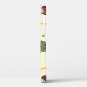 天然野菜の手描き継ぎ目のパターン Case-Mate iPhoneケース (裏面 / 左)