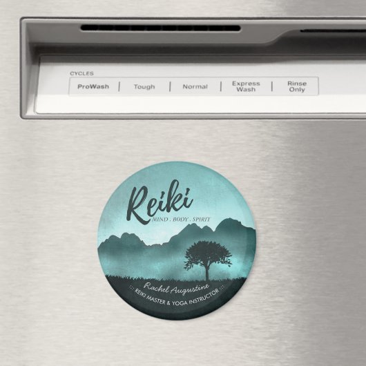 天然霊気マスターヨガ仲介インストラクター マグネット (インサイチュ (食洗機))