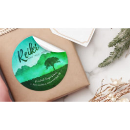 天然霊気マスターヨガ仲介インストラクター ラウンドシール