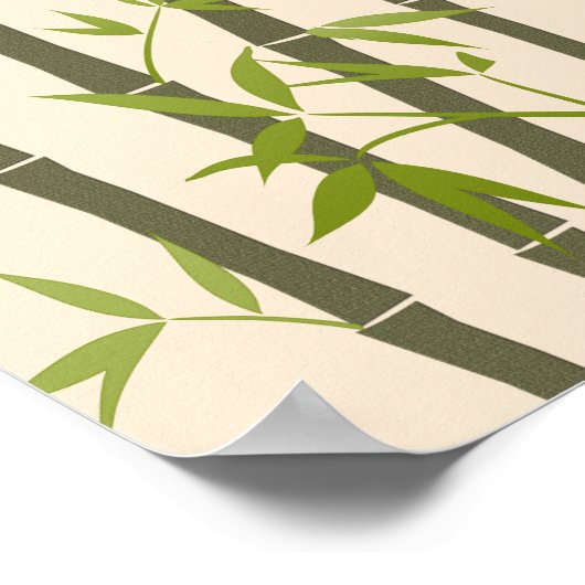 天然青竹 ポスター (角)