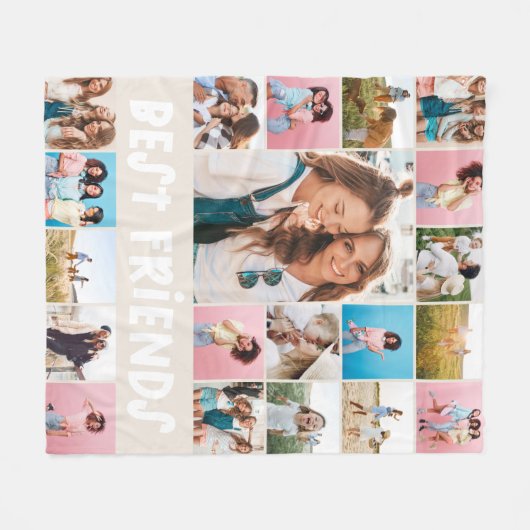 天然20枚モダン紫ミニマルのシンプル フリースブランケット (正面(横))