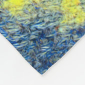 天然Lakotaスー族の種族のワシの薬の曼荼羅 フリースブランケット (角)