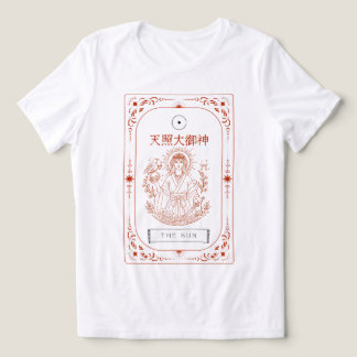 天照大神タロット太陽トライブレンドTシャツ トライブレンドTシャツ