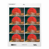 天照赤茶 ラベル (フルシート)