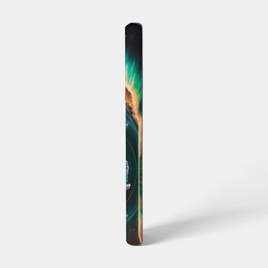 天照門神門花 SAMSUNG GALAXYケース (左側面)