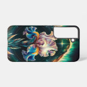 天照門神門花 SAMSUNG GALAXYケース (裏面横)