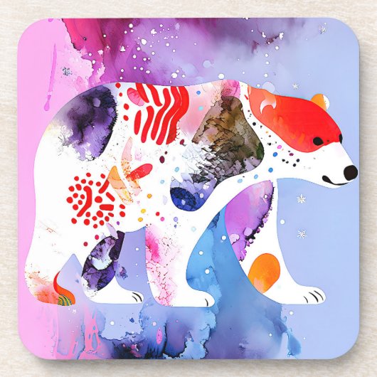 天熊とスマイル コースター (正面)