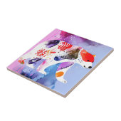 天熊とスマイル タイル (側面)