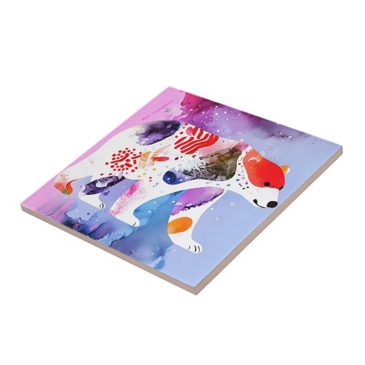 天熊とスマイル タイル (側面)