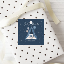 天熊の赤ちゃんシャワー フェイバータグ