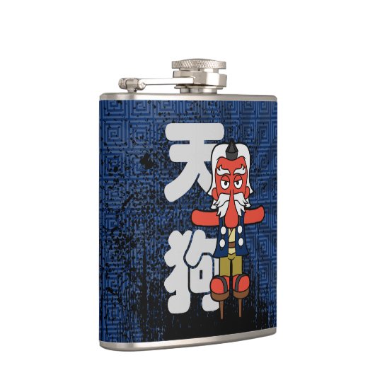 天狗日本の妖怪 フラスク (右)