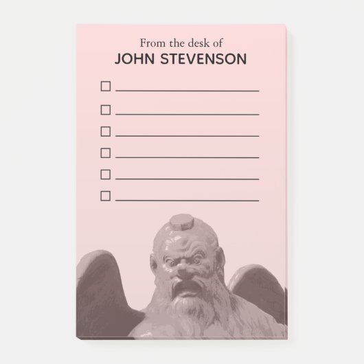 天狗日本の素晴らし妖怪チェックリスト ポストイット (正面)