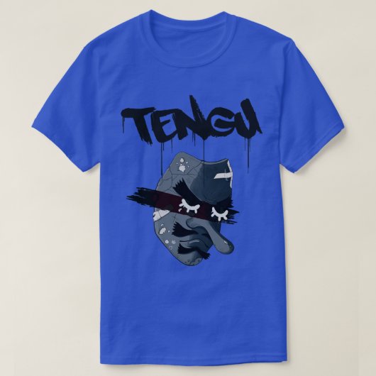 天狗面 Tシャツ (デザイン正面)