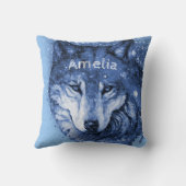 天狼コズミックスカイスターパーソナライズされた クッション (裏面)