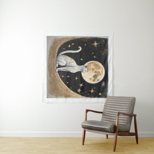 天猫猫好き タペストリー (インサイチュ(横))