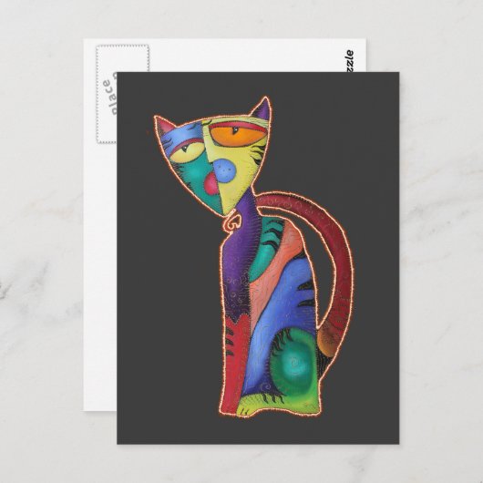 天猫 ポストカード (正面/裏面)