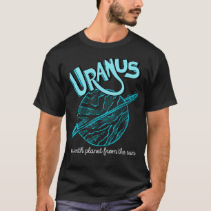 天王星の太陽から第7惑星 Tシャツ