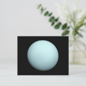 天王星の宇宙写真 ポストカード (スタンド正面)